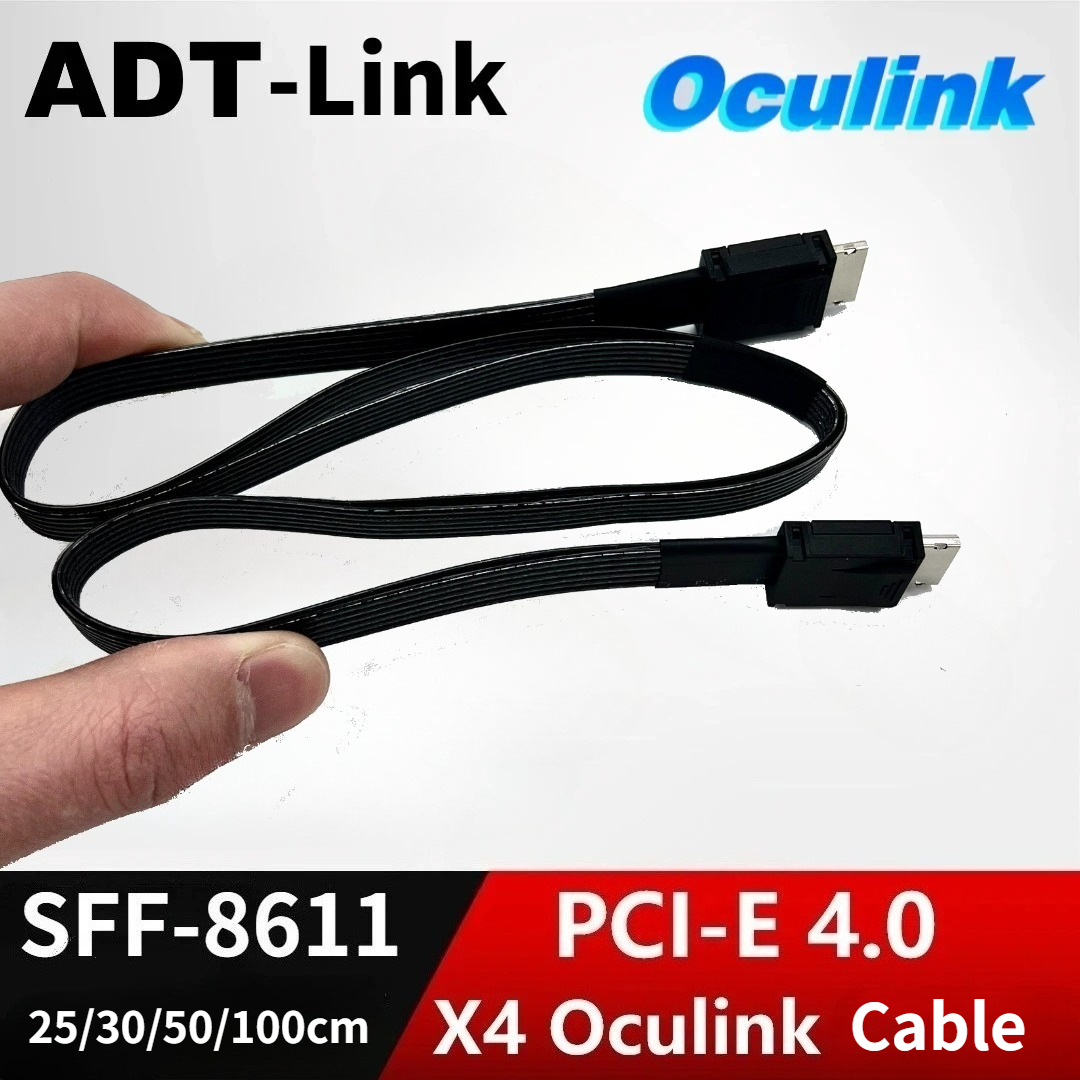ADT-Link PCI-E 4.0 X4 SFF-8611 - Oculink Egpu Mini Pc のレビューと価格