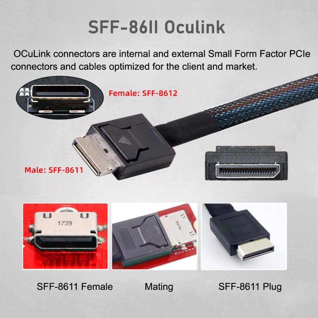 JonISerl Oculink ケーブル PCIe 4.0 - Oculink Egpu Mini Pc のレビューと価格